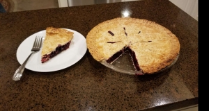 Blueberry Rhubarb Pie