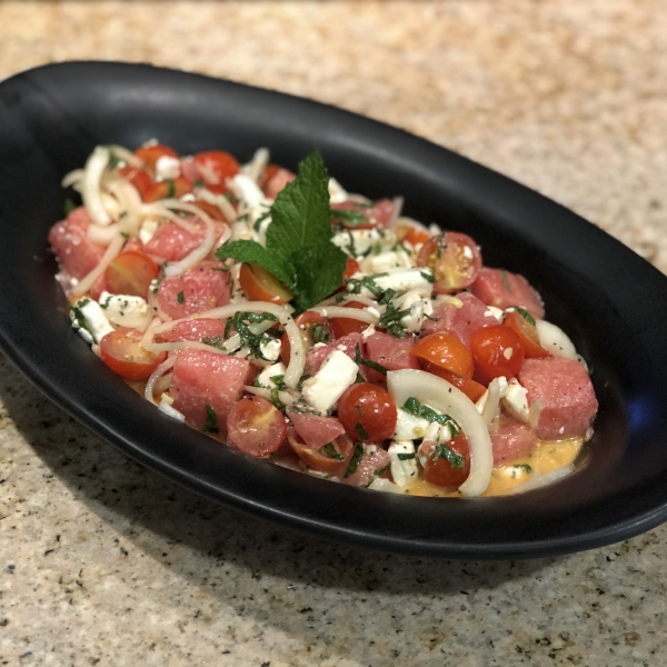 Tomato Watermelon Salad