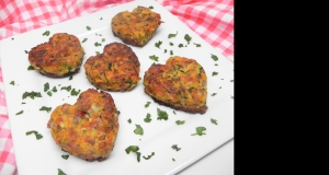 Zucchini Carrot Patties with Bacon