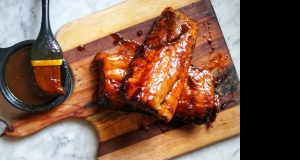 Apricot-Glazed Pork Ribs