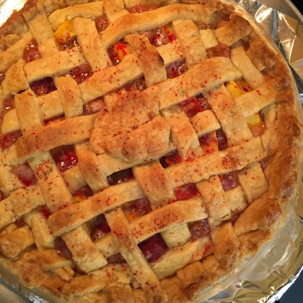 Peach-a-Berry Pie