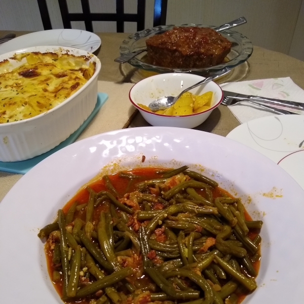 Slow-Cooked Green Beans