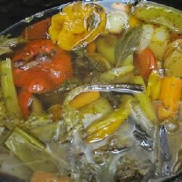 Roasted-Vegetable Stock