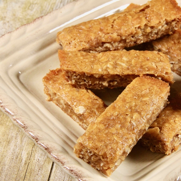 Chewy Oatmeal Coconut Bar Cookies