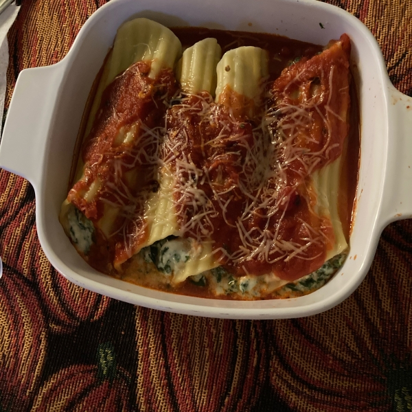 Make-Ahead Manicotti