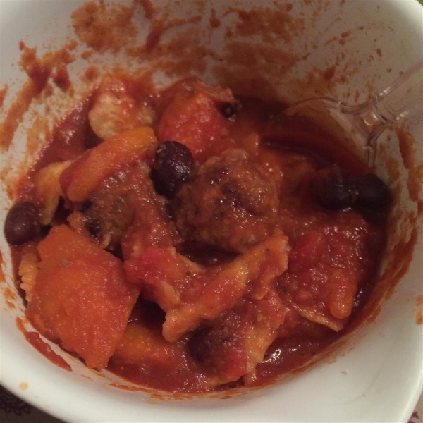 Sausage & Sweet Potato Chili