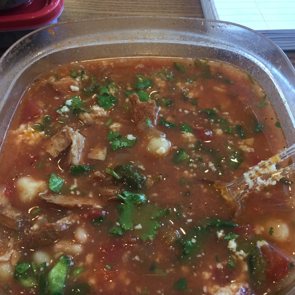 Easy Pork Posole