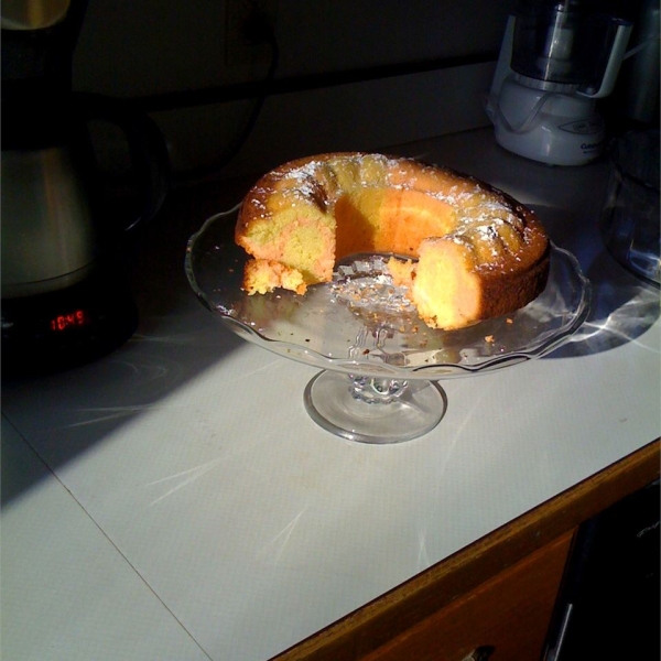 Rose Petal Pound Cake