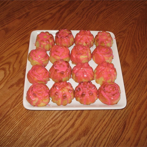 Rose Petal Pound Cake