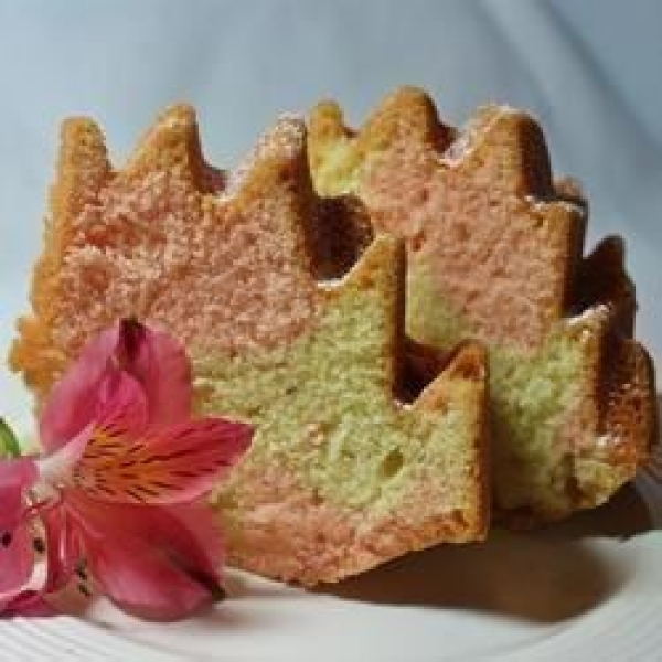 Rose Petal Pound Cake