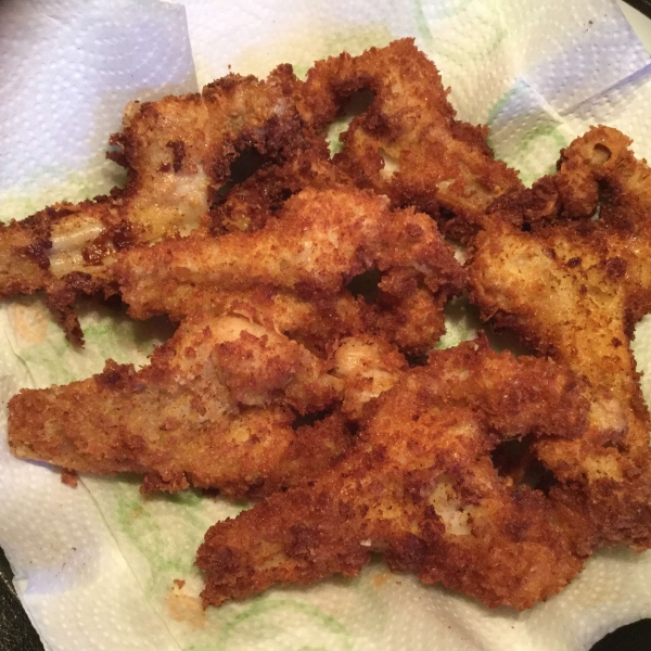 Panko-Breaded Fried Razor Clams