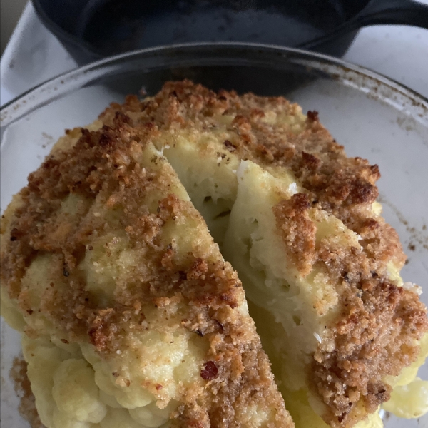 Baked Whole Cauliflower