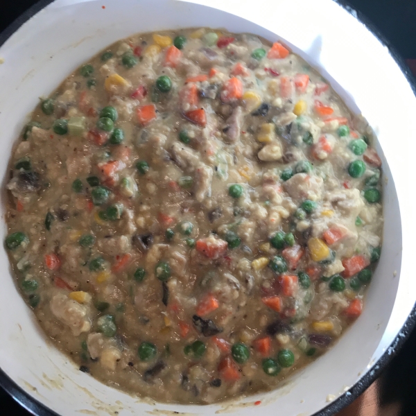 Easy Skillet Chicken à la King