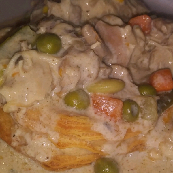 Easy Skillet Chicken à la King