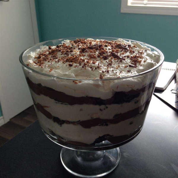 Chocolate Kahlua Trifle