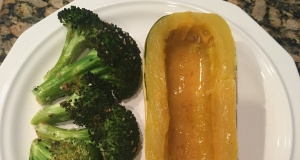 Baked Delicata Squash with Lime Butter