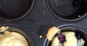 Dairy-Free, Oven-Baked Blueberry Pancake Muffins