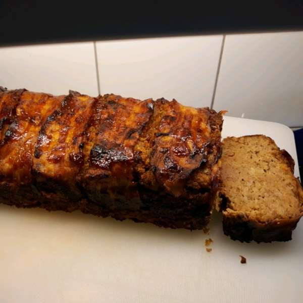 BBQ Bacon-Wrapped Meatloaf