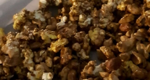 Caramel Pretzel Nut Popcorn