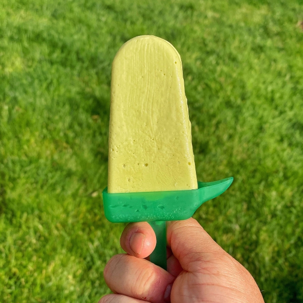 Coconut Key Lime Ice Pops