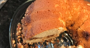 Awesome Yogurt Coffee Cake with Brown Sugar-Cinnamon Topping