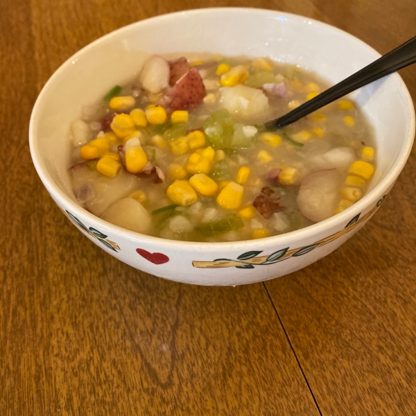 Potatoes and Corn Soup