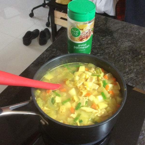 Potatoes and Corn Soup