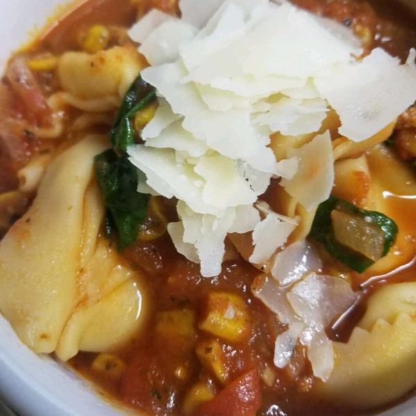 Easy Tortellini Soup