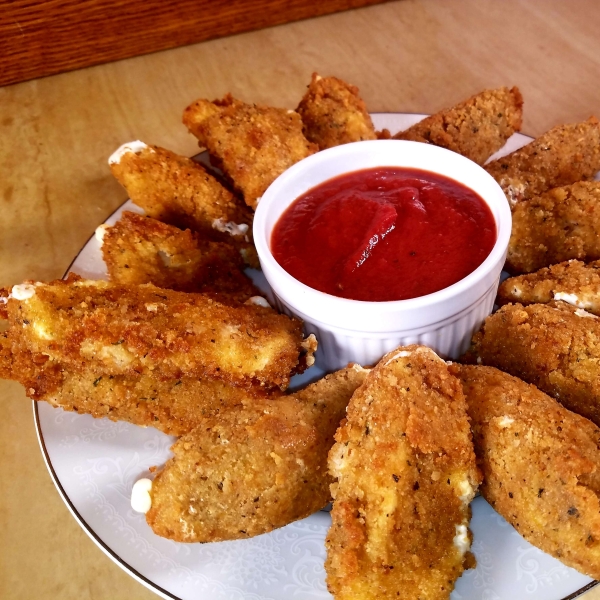 Home-Fried Cheese Sticks
