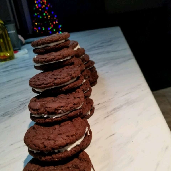 Homemade Chocolate Sandwich Cookies