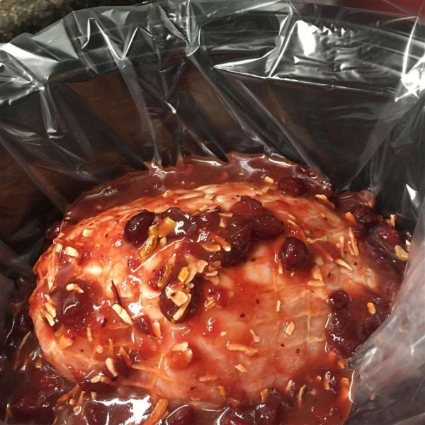 Slow Cooker Cranberry Turkey Breast