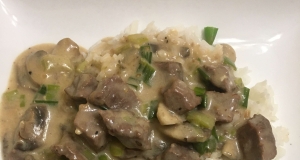 Healthier Beef Stroganoff III