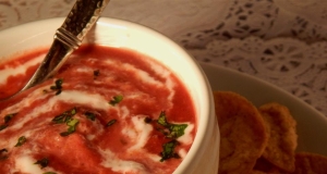 Autumn Tomato and Root Vegetable Soup