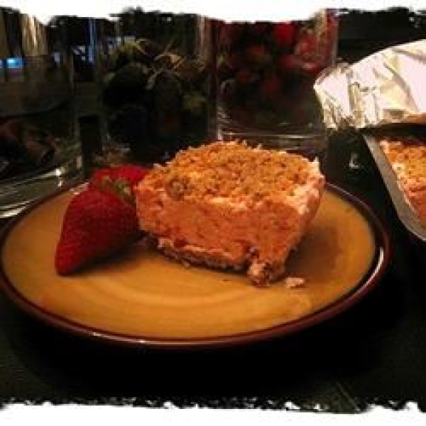 Frozen Strawberry Squares
