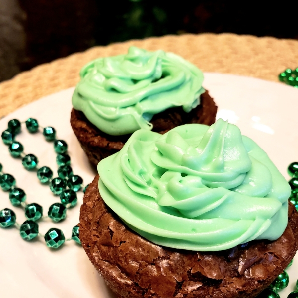 Frosted Brownie Cupcakes