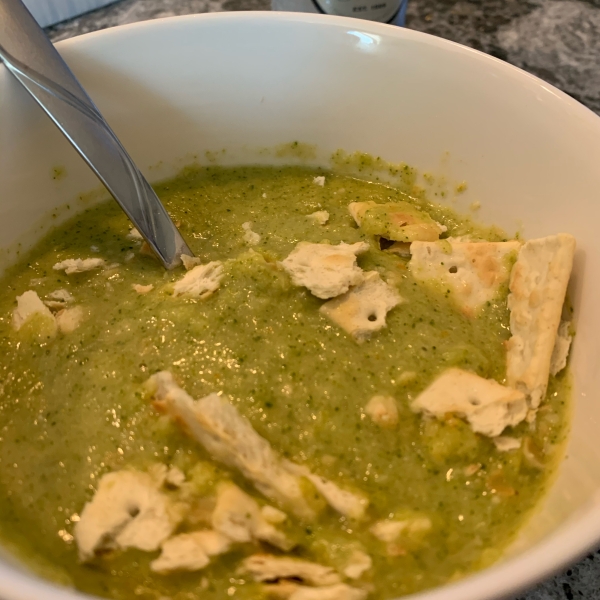 Tim Perry's Soup (Creamy Curry Cauliflower and Broccoli Soup)