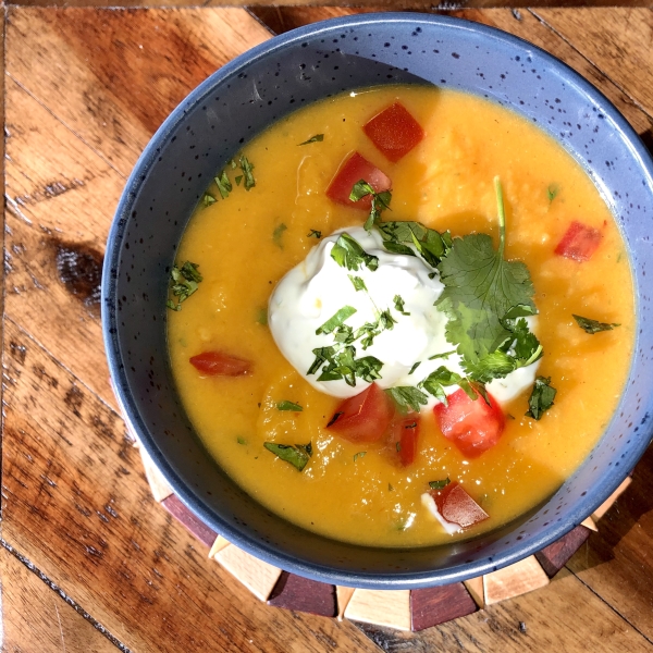 Spicy Sweet Potato Soup