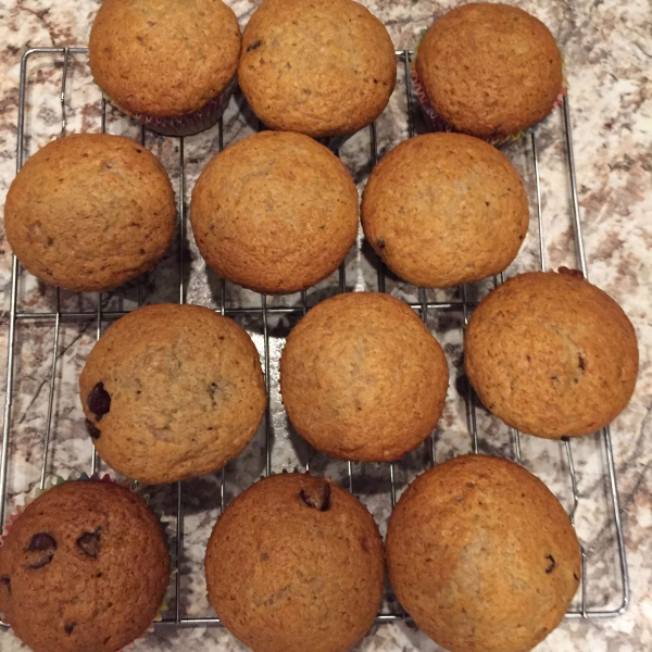 Moist Banana Muffins