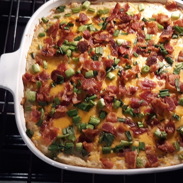 Easy Loaded Baked Potato Casserole