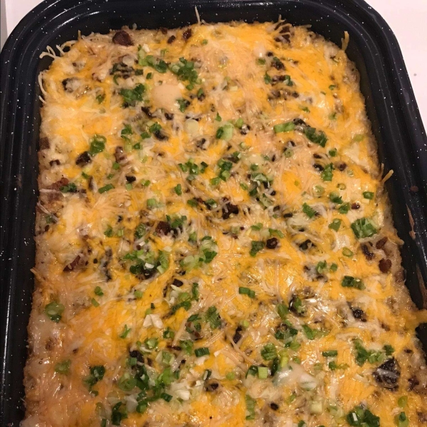 Easy Loaded Baked Potato Casserole