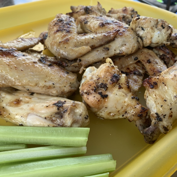 Caesar Grilled Chicken Wings