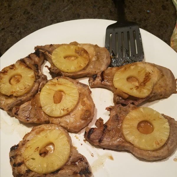 Tropical Grilled Pork Chops