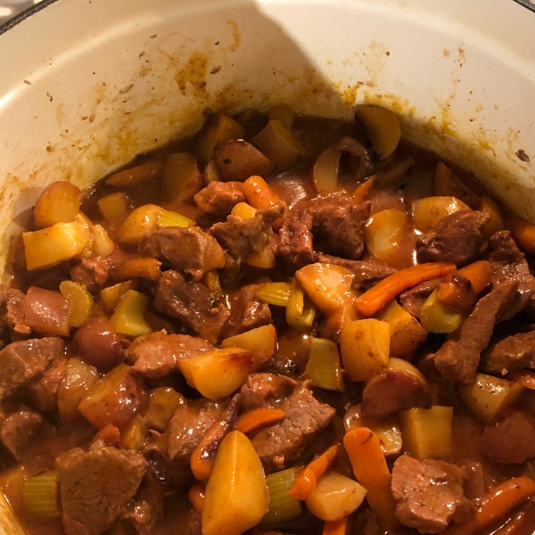 Roasted Vegetable and Beef Stew