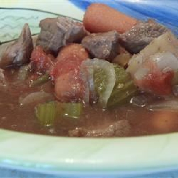 Roasted Vegetable and Beef Stew