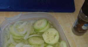 Crisp Marinated Cucumbers