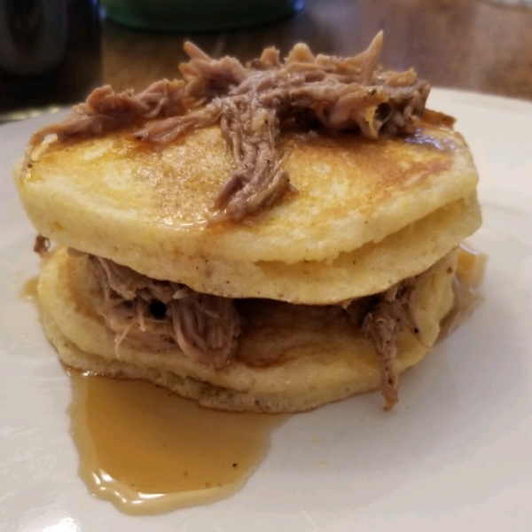 Pulled Pork Pancakes