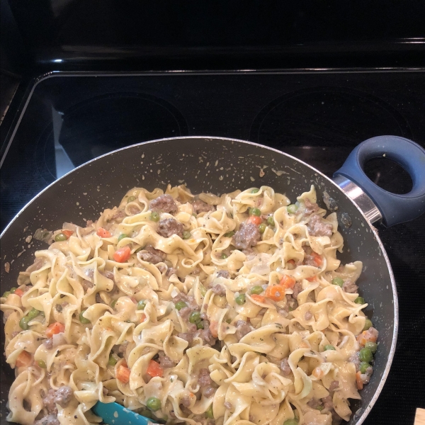 Simple Beef Stroganoff