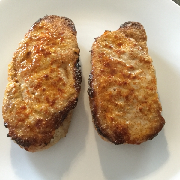 Garlic Seasoned Baked Pork Chops