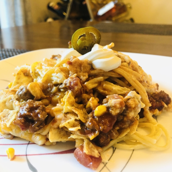 Taco Spaghetti Bake