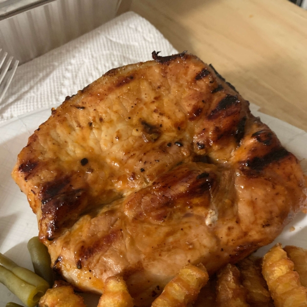 Italian BBQ Pork Chops